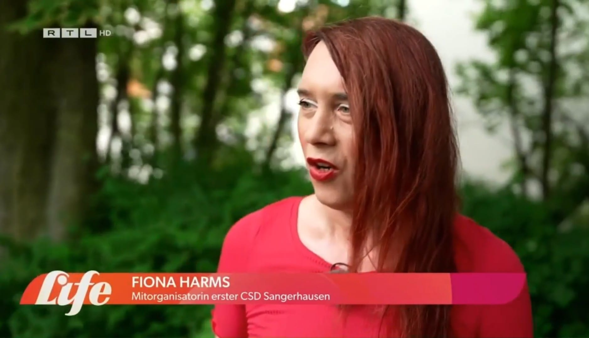 RTL Beitrag am CSD mit Fiona Harms